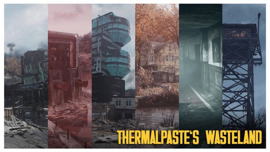 Мод THERMALPASTE'S Wasteland — мрачная и постапокалиптическая графика