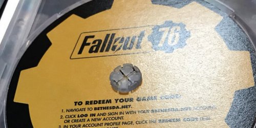 Fallout 76 выпустили на картонных дисках вместо настоящих