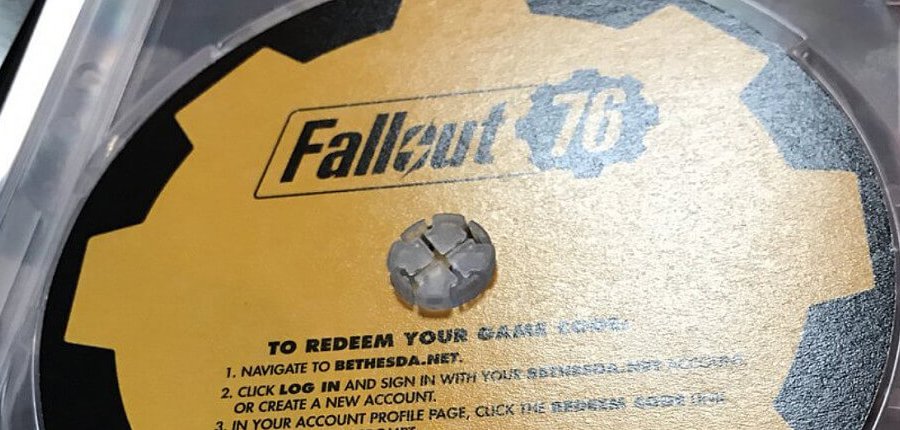 Fallout 76 выпустили на картонных дисках вместо настоящих