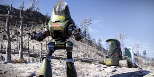 В Fallout 76 появился робот-коммунист