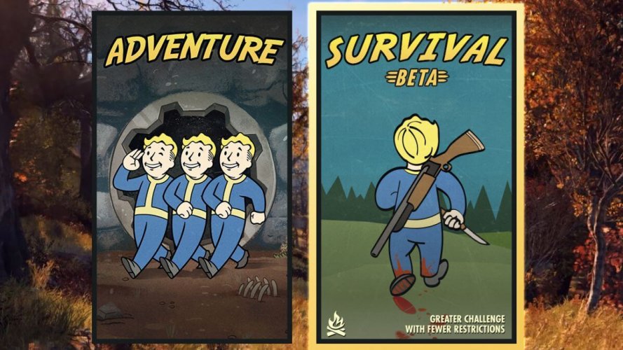 В Fallout 76 заработал режим выживания