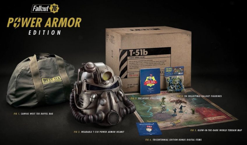 Коллекционное издание Fallout 76: Power Armor Edition