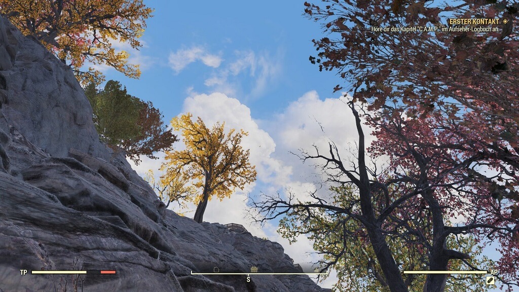Новые текстуры неба в Fallout 76