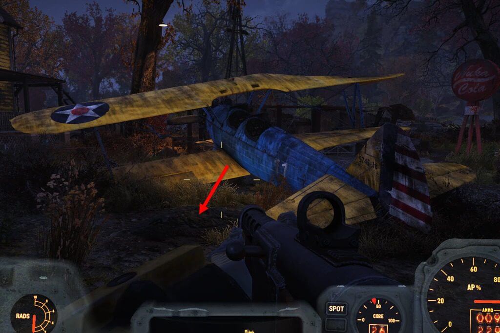 Карты лесных сокровищ 4 в Fallout 76