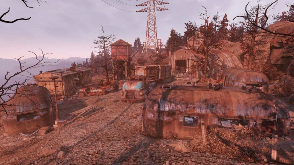 Шахта Мононга в Fallout 76